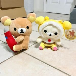 rilakkuma meets honey plush